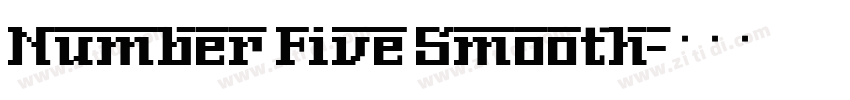 Number Five Smooth字体转换